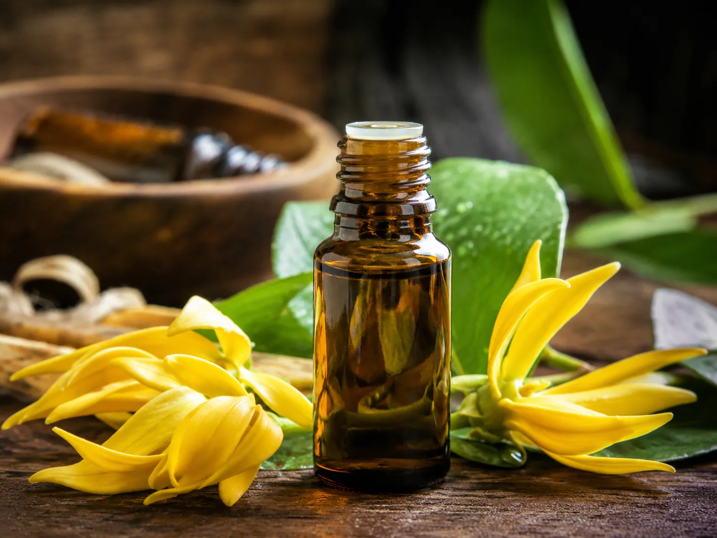 Illustration Huile essentielle d'ylang-ylang de Madagascar